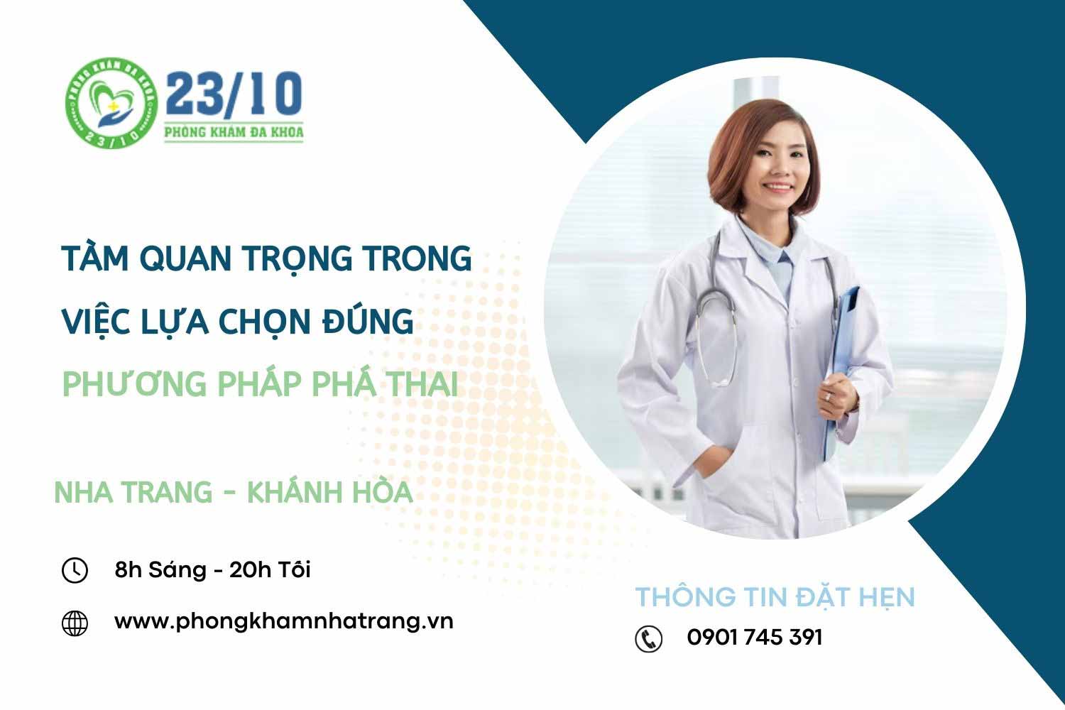 Tầm quan trọng trong việc lựa chọn phương pháp phá thai đúng và phù hợp