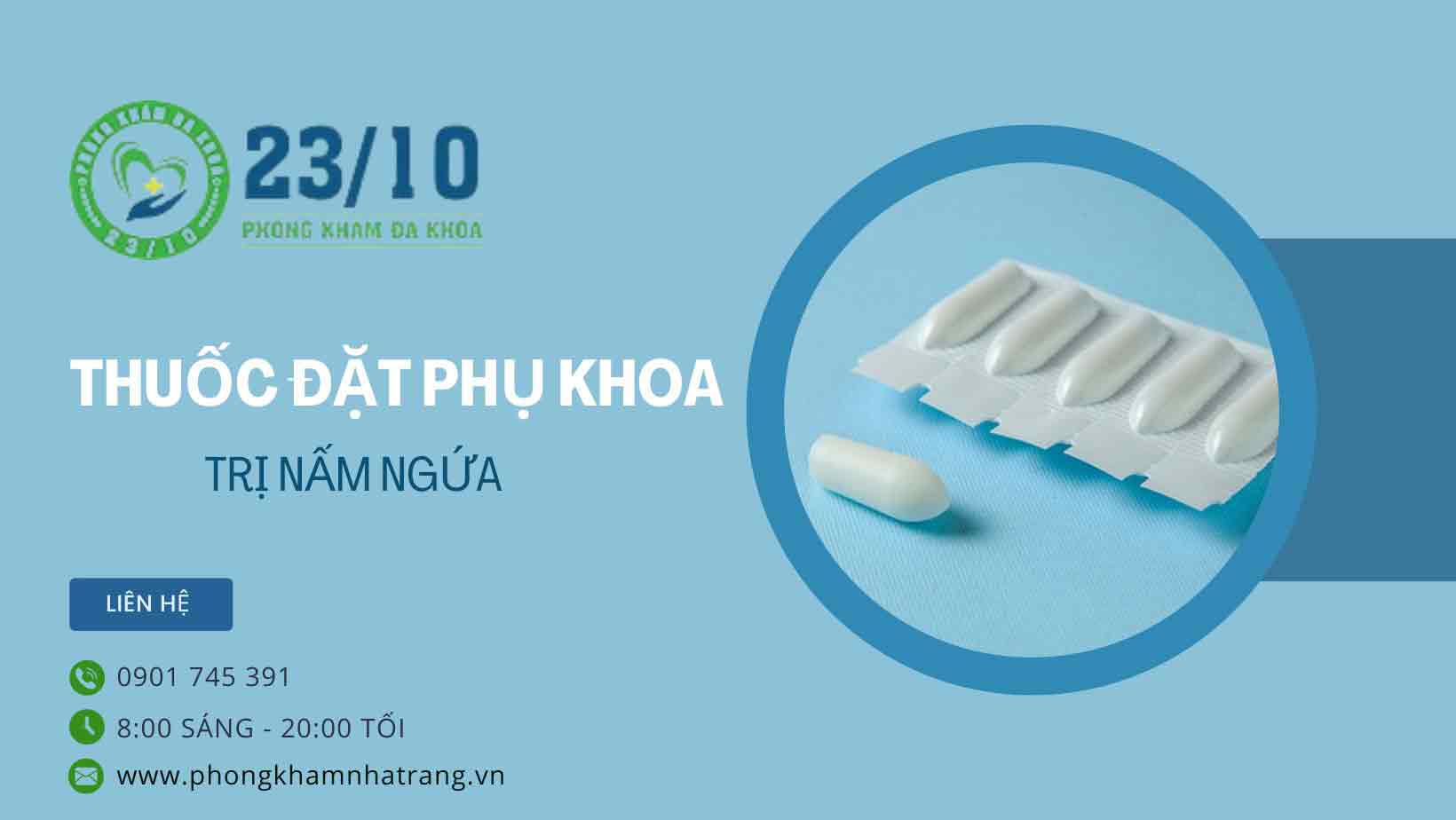 Tác dụng của thuốc đặt phụ khoa