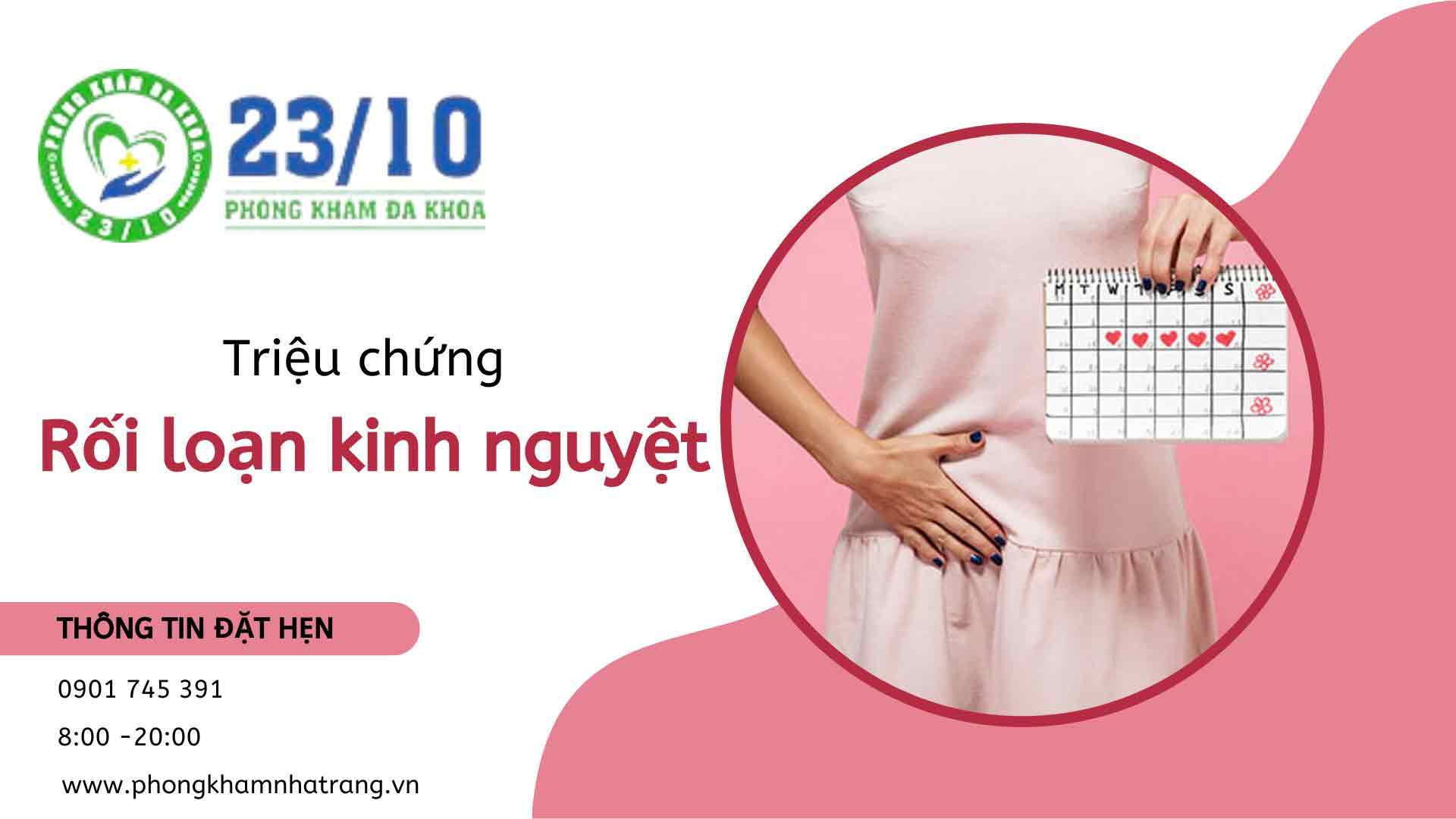 Những triệu chứng rối loạn kinh nguyệt thường gặp ở nữ giới