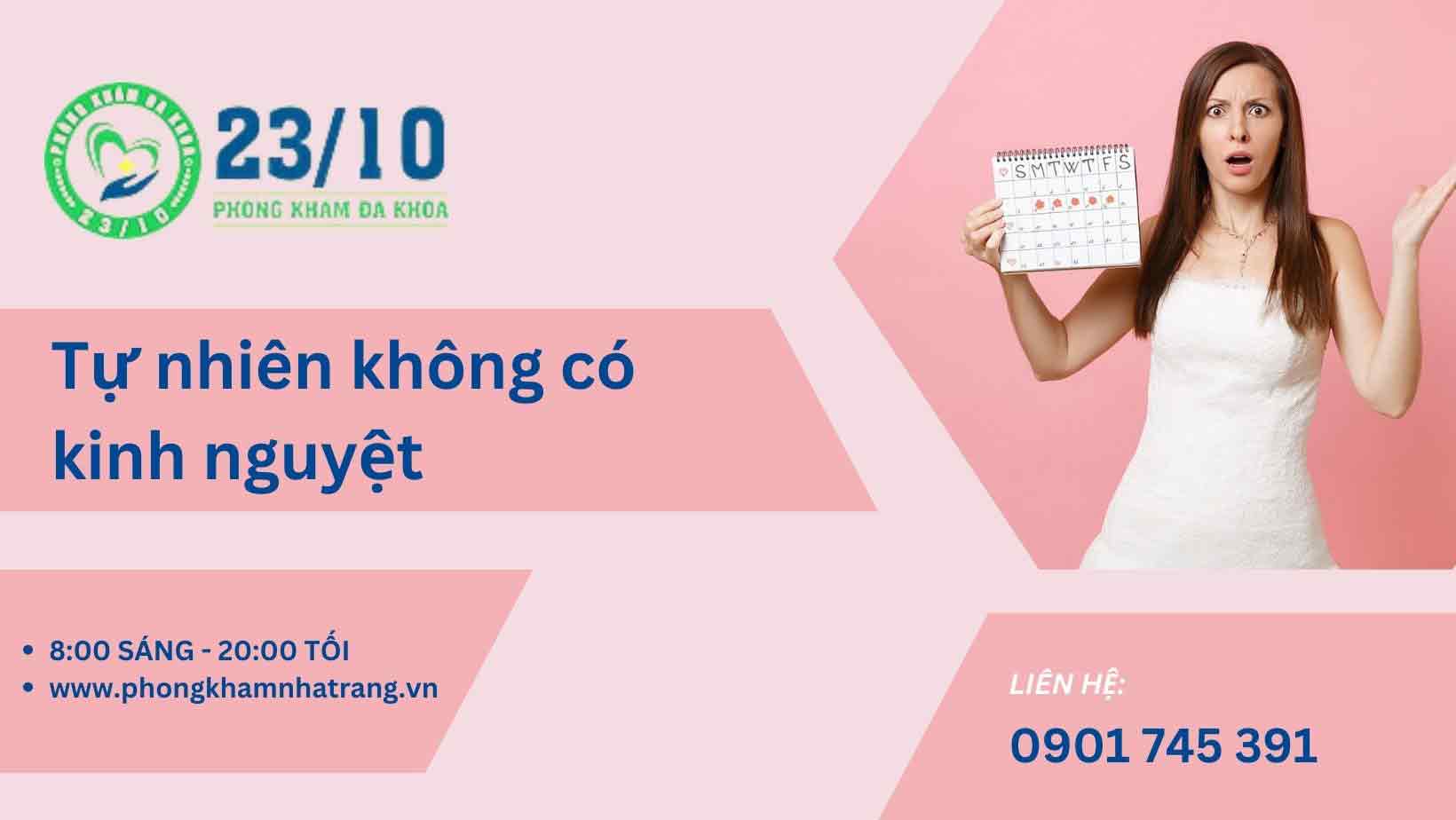 Nguyên nhân không có kinh nguyệt