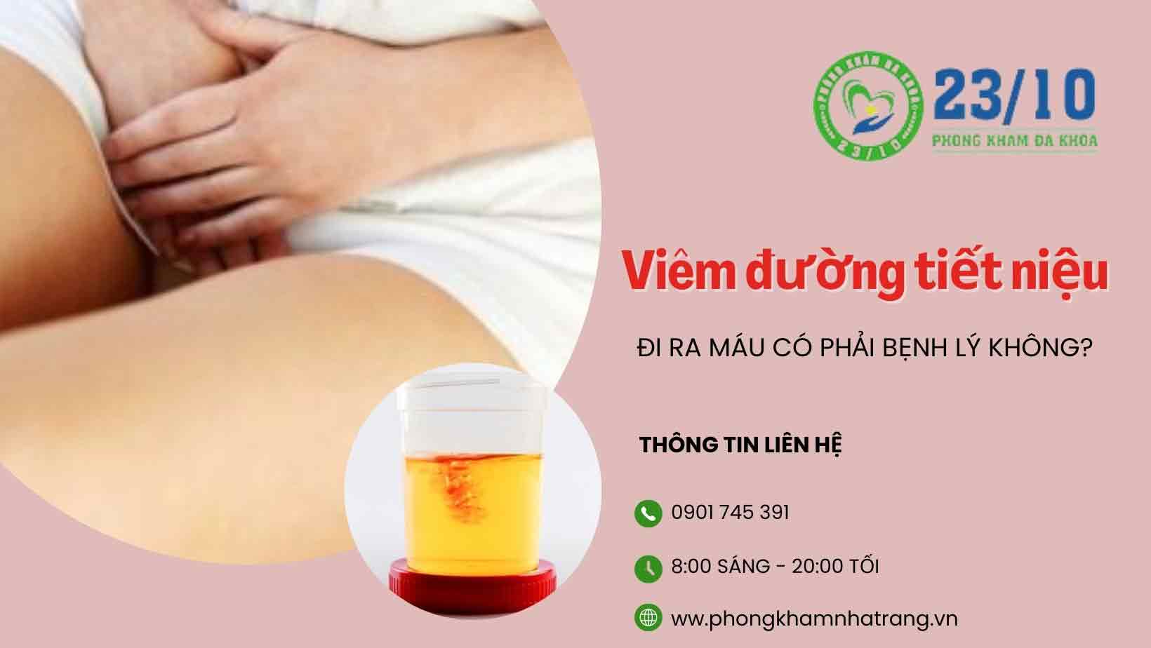 Viêm đường tiết niệu tiểu ra máu là do đâu?