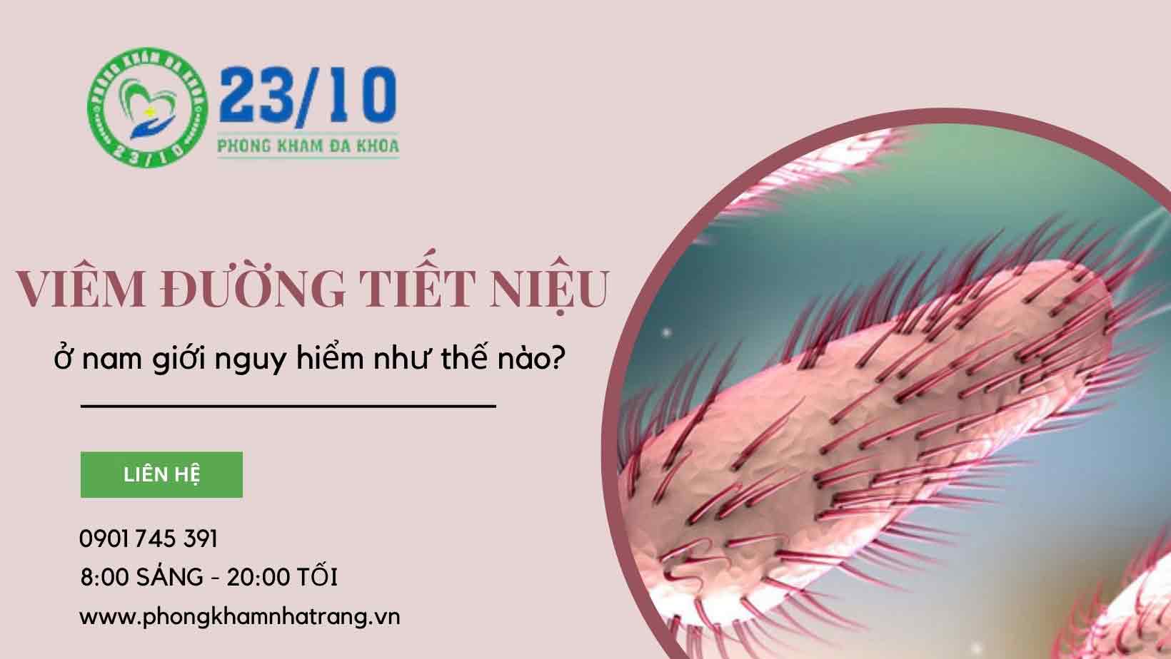 Dấu hiệu nhận biết viêm đường tiết niệu ở nam