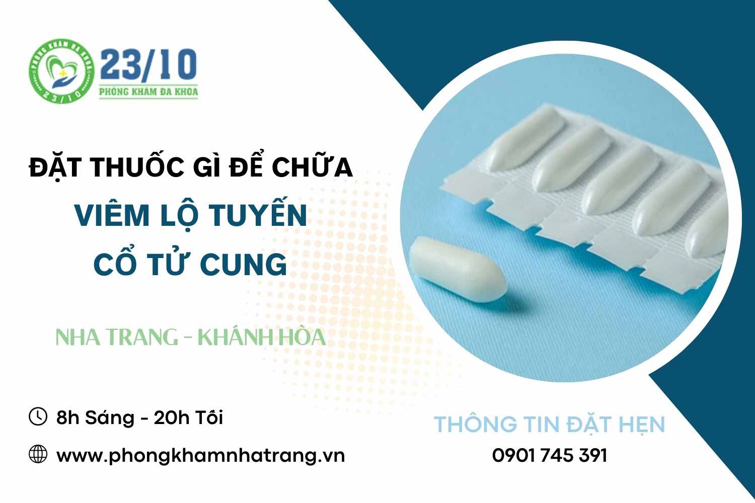 Đặt thuốc gì để điều trị viêm lộ tuyến cổ tử cung khi đang mang thai