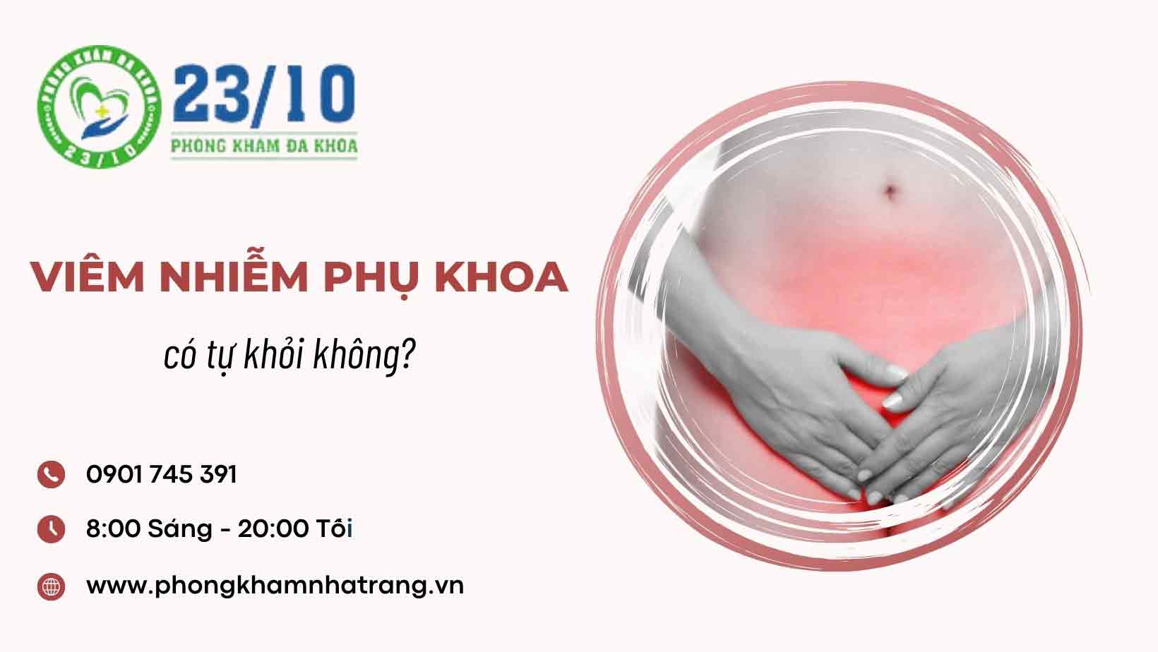 Bị viêm nhiễm phụ khoa có tự khỏi được không?