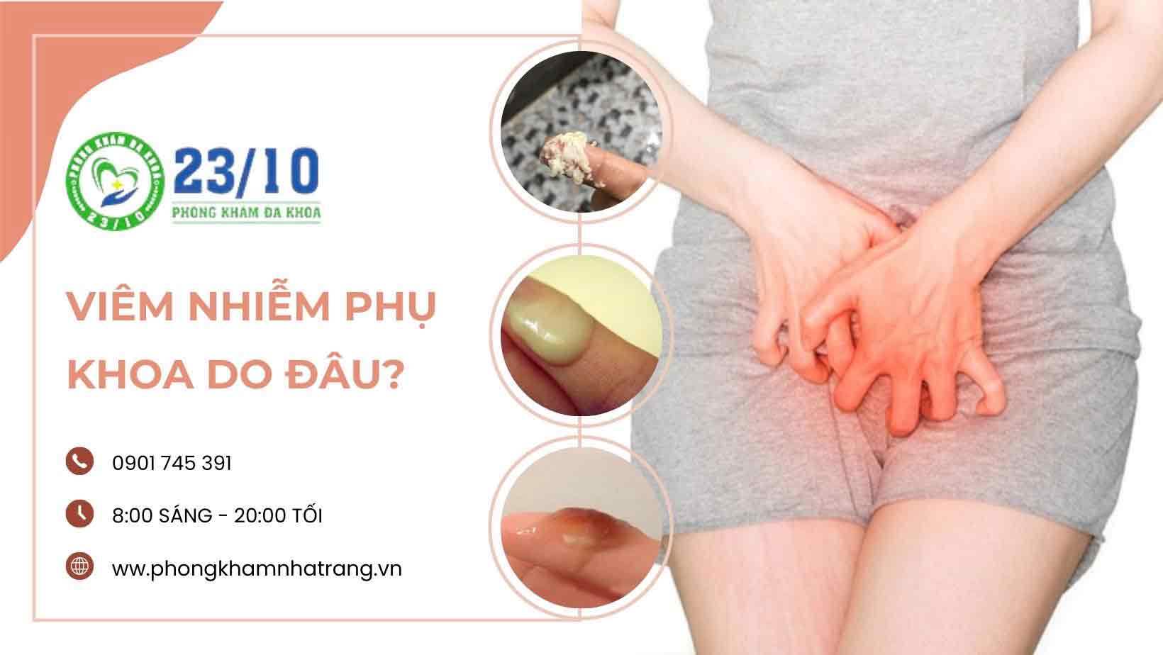 Do đâu mà nữ giới bị viêm nhiễm phụ khoa?