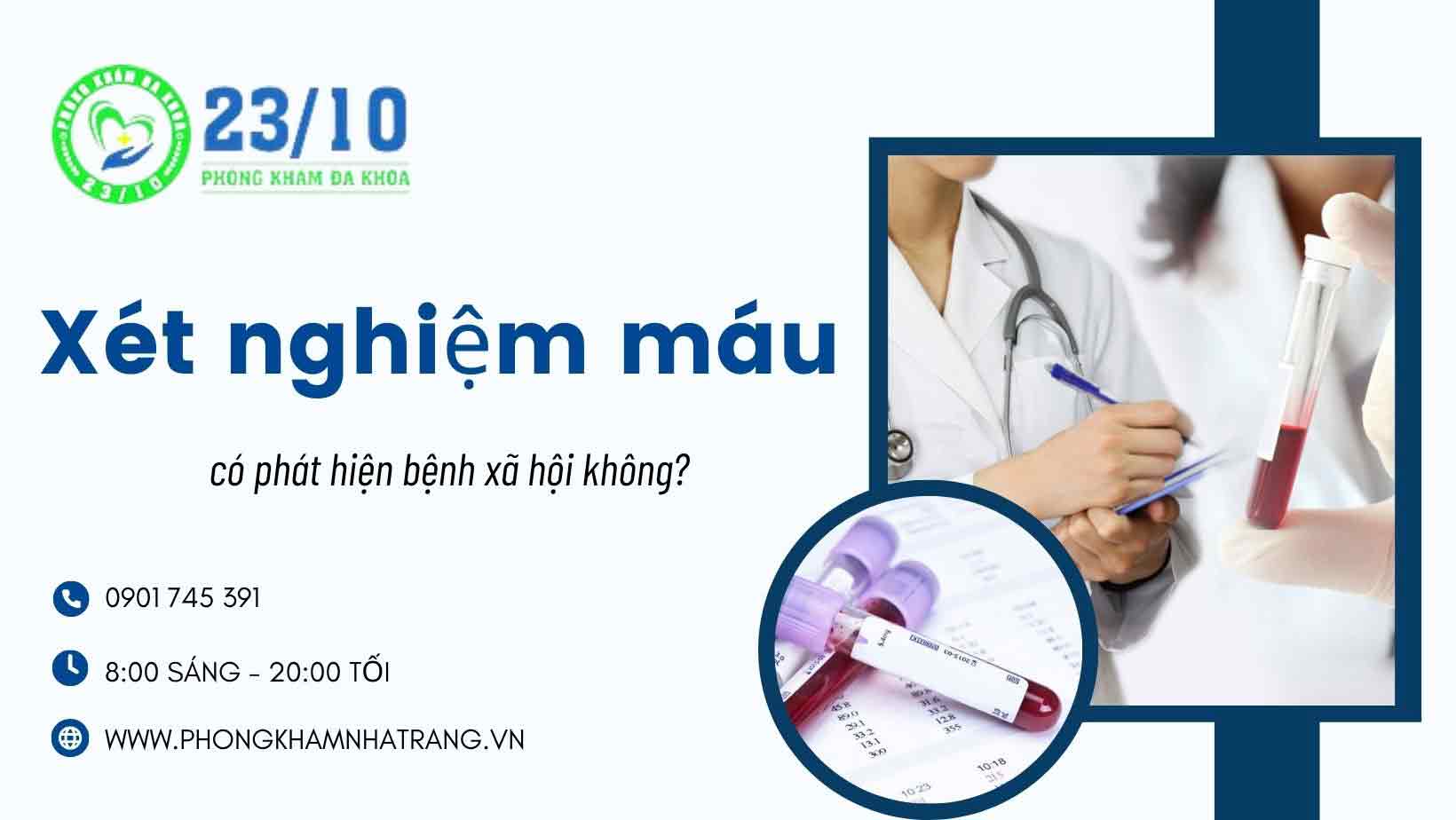 Tại sao cần xét nghiệm máu để phát hiện bệnh xã hội?